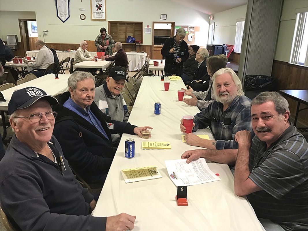 Guys Waiting for Lunch